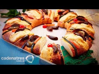 Tradicional rosca de reyes