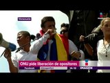 ONU pide liberar a opositores en Venezuela | Noticias con Yuri