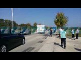 AKSIDENTOHEN TRE AUTOBUSE NE RINAS - News, Lajme - Kanali 7