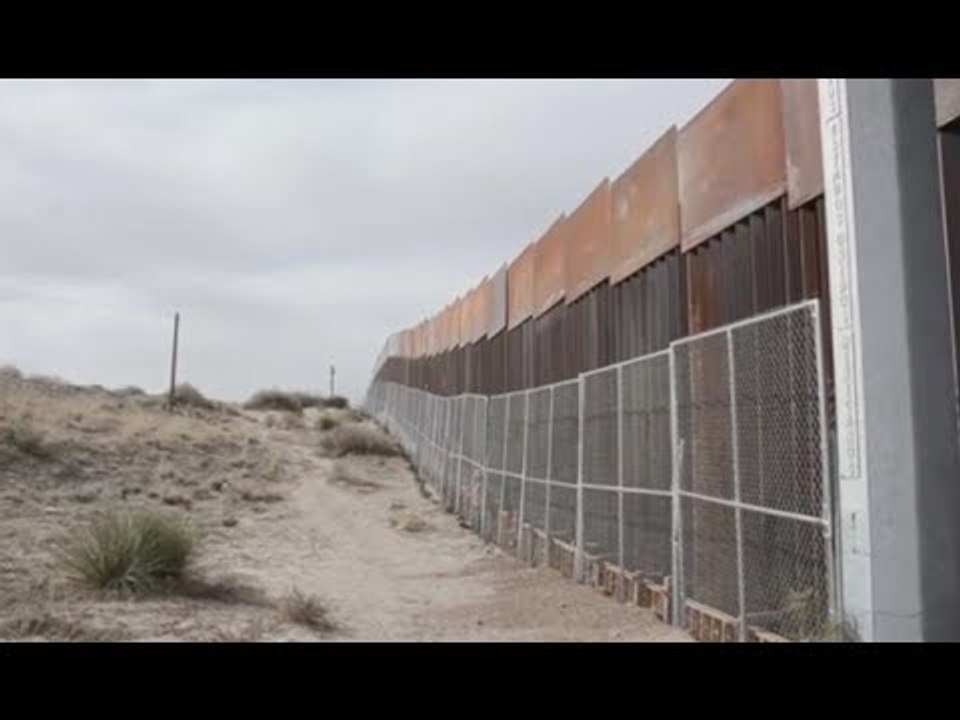 A un paso del muro fronterizo de Trump | Noticias con Yuriria Sierra