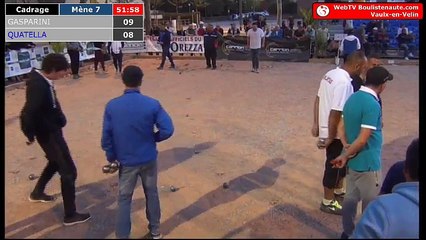 International à pétanque de Vaulx-en-Velin 2018 : 3 parties du samedi soir