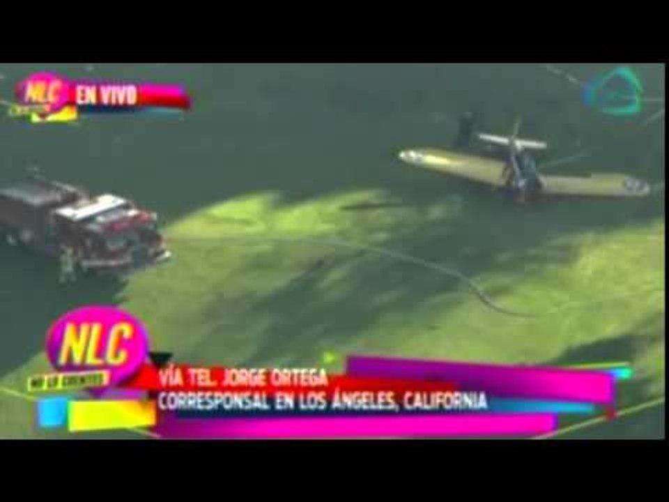 Cae avioneta de Harrison Ford  /  Harrison Ford injured in plane crash