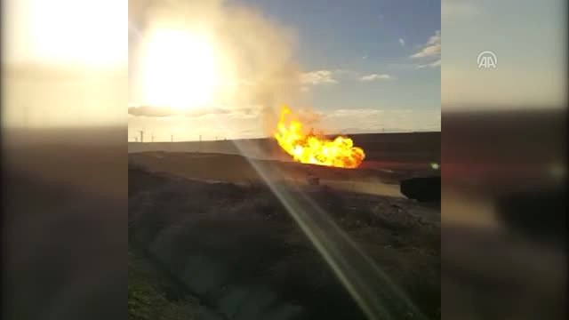 Silivri'de Doğalgaz Hattında Patlama (2)