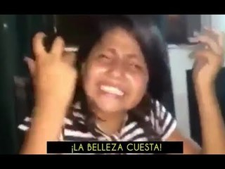 Niña se pone Vaporub en los ojos para que se hagan verdes | Qué Importa