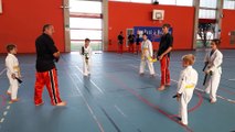 Le stage de nunchaku organisé par le Karaté Club de Pont-à-Mousson