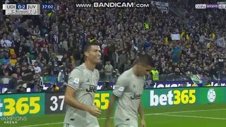 Cristiano Ronaldo GOAL - Udinese 0-2 Juventus - 06.10.2018