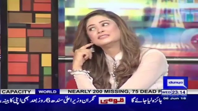 Adila Khan & Cynthia Ritchie - Mazaaq Raat 6 June 2018 - مذاق رات - Dunya News_2