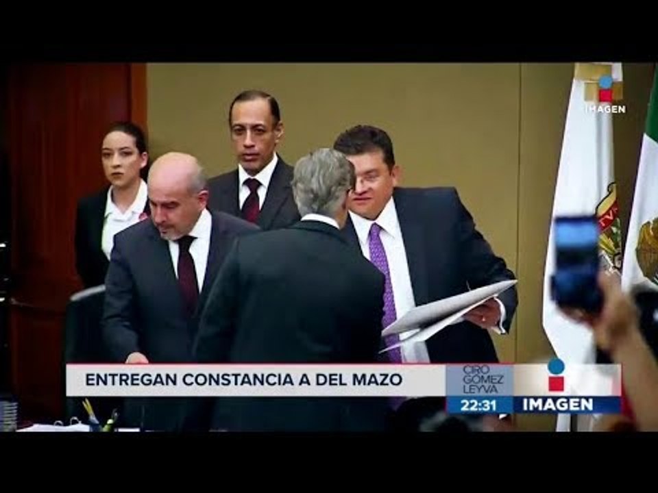 El IEEM declaró como ganador a Del Mazo y MOREN...