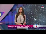 Huracán 'Lidia' a punto de tocar tierra en México | Noticias con Yuriria Sierra