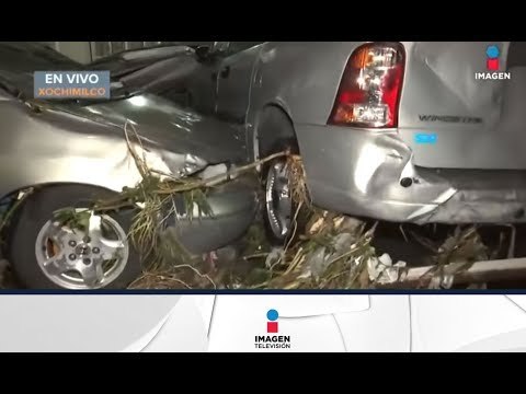Así está Xochimilco tras la fuerte lluvia en México | Noticias con Francisco Zea
