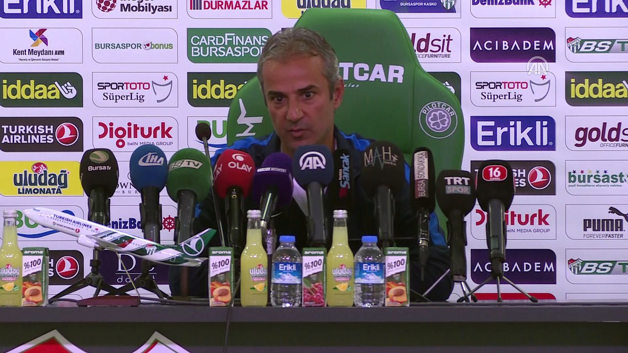 Bursaspor-MKE Ankaragücü maçının ardından - İsmail Kartal - BURSA
