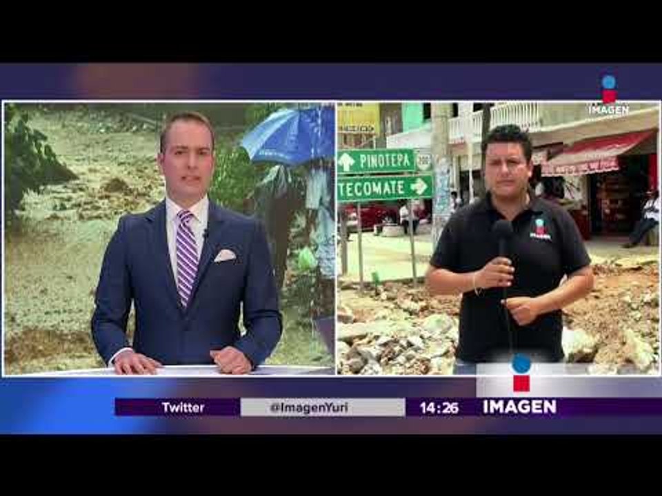 Así quedó Guerrero luego del paso de 'Max' | Noticias con Yuriria Sierra