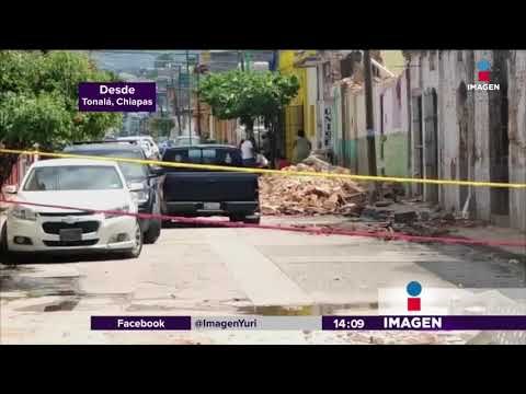 Recuento de daños en Chiapas, el epicentro | Noticias con Yuriria Sieirra