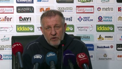 Büyükşehir Belediye Erzurumspor-Aytemiz Alanyaspor maçının ardından - ERZURUM