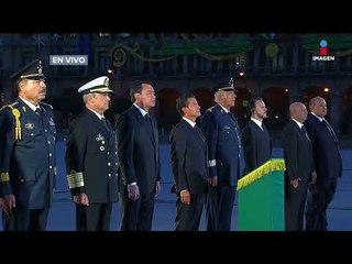 Así fue la ceremonia del 19 de septiembre en el Zócalo | Noticias con Francisco Zea