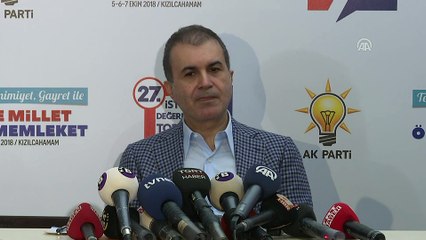 Çelik: ''(Suudi gazeteciden haber alınamaması) Türkiye Cumhuriyeti emin bir devlettir'' - ANKARA