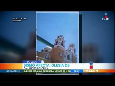 Graban el momento en que se derrumba una iglesia | Noticias con Francisco Zea