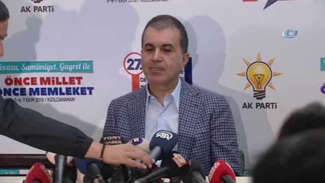 AK Parti Sözcüsü Çelik, Türkiye Emin ve Güvenilir Bir Devlettir