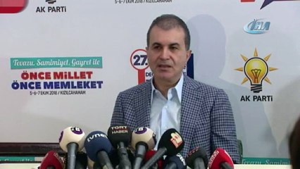 AKP Sözcüsü bildirdi