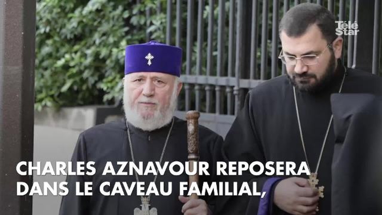 PHOTOS. Michel Drucker, André Manoukian... les amis de Charles Aznavour à la cathédrale arménienne de Paris pour les osbèques du chanteur