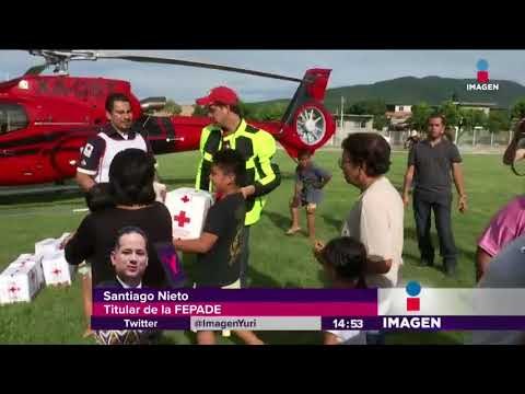 Graco Ramírez es acusado de robar víveres para damnificados | Noticias con Yuriria Sierra