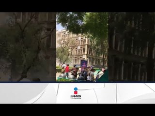 Impresionante video del TEC de Monterrey derrumbándose | Noticias con Ciro