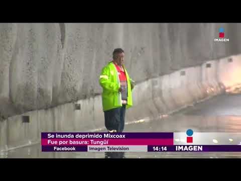 ¡Ya se inundó el desnivel Mixcoac-Insurgentes! | Noticias con Yuriria Sierra