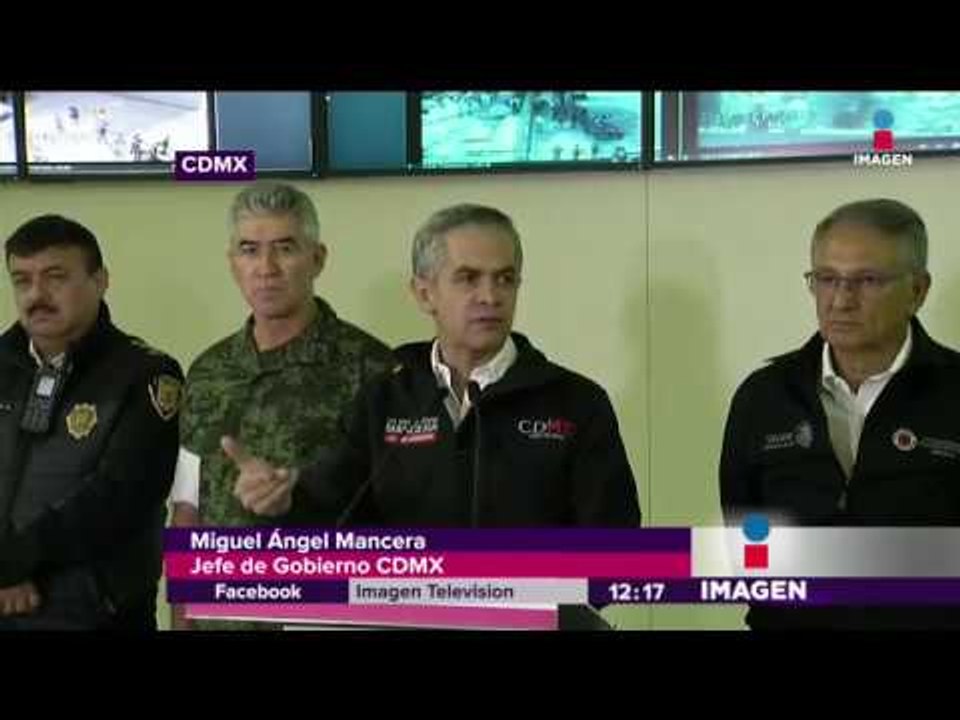 Estas son las acciones de Mancera para ayudar por el sismo | Noticias con Yuriria Sierra