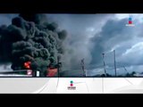 Se incendian pipas en Cuautitlán | Noticias con Ciro Gómez Leyva