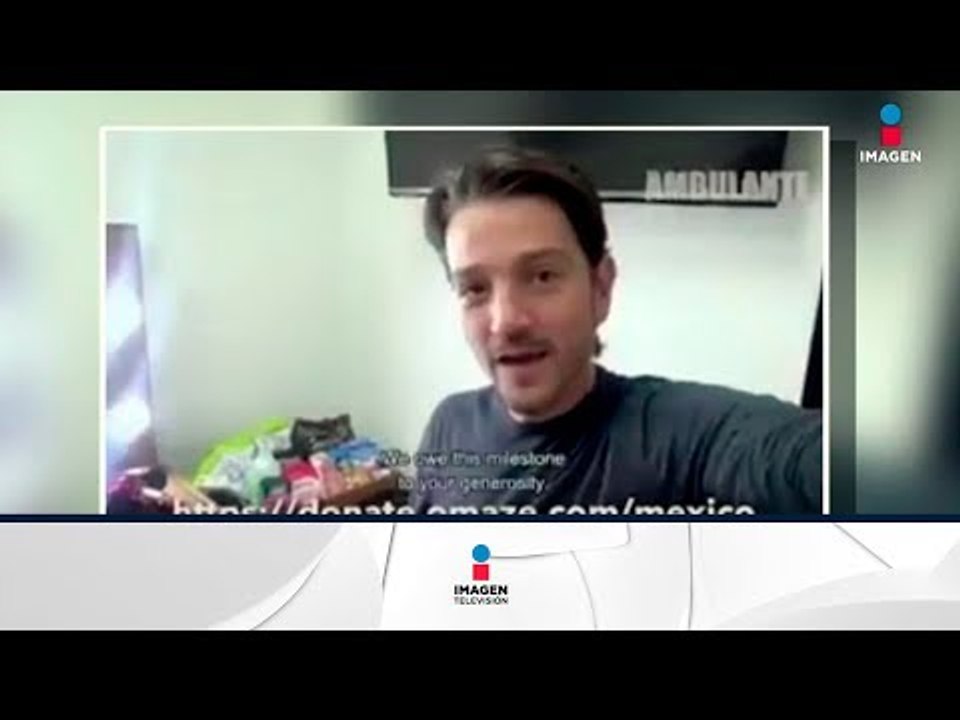 Diego Luna y Gael García logran colecta exitosa para damnificados | Noticias con Yuriria Sierra