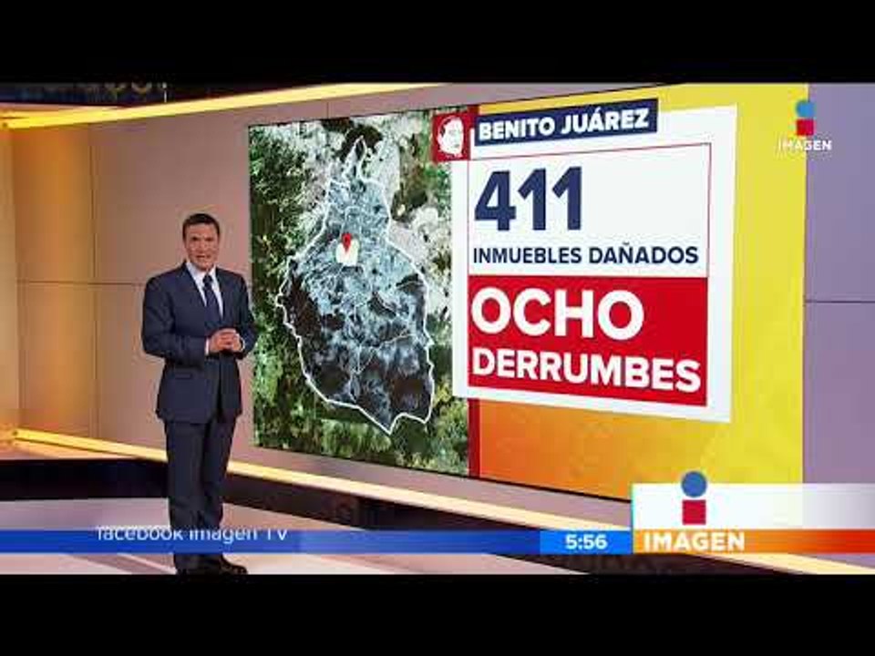 Los edificios dañados en el terremoto | Noticias con Francisco Zea