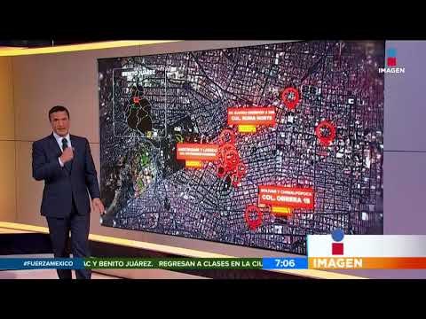 ¡Cuidado con estas dos delegaciones más dañadas por el terremoto! | Noticias con Francisco Zea