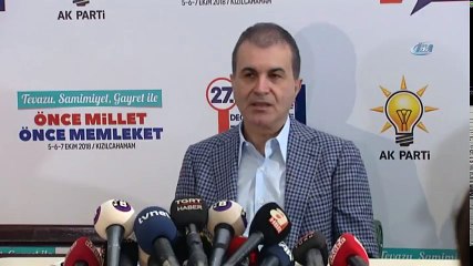 AK Parti Sözcüsü Çelik, “Türkiye Emin ve Güvenilir Bir Devlettir”