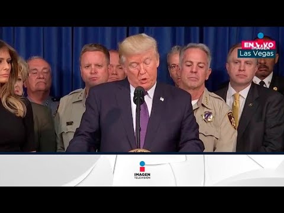 Esto es lo que comenta Donald Trump respecto a la masacre de Las Vegas | Noticias con Yuriria Sierra