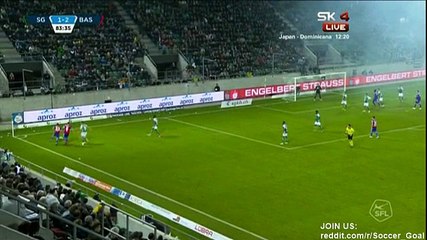 Miguel Riveros Galeano Goal HD - St. Gallen 1 - 3 Basel - 06.10.2018 (Full Replay)