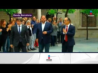 Descargar video: Mayoría de catalanes quieren la independencia | Noticias con Yuriria Sierra