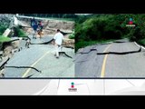 Colapsó carretera en Chiapas por las lluvias | Noticias con Ciro Gómez Leyva