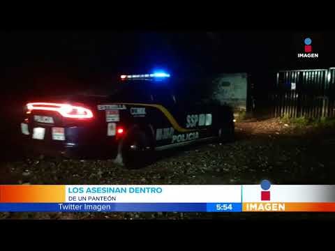Los asesinan dentro de un panteón | Noticias con Francisco Zea