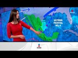 Así afectará el frente frío no.4 a México | Noticias con Yuriria Sierra
