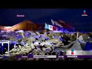 Oaxaca, de los más afectados por el terremoto | Noticias con Yuriria Sierra