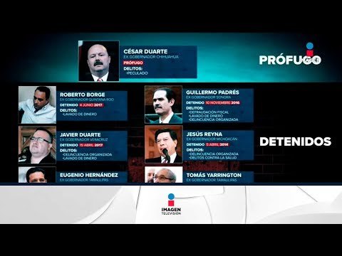 ¡Ya van 6! Ellos son los ex gobernadores detenidos en este sexenio | Noticias con Ciro Gómez Leyva