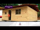 ¡Entregan casas anti sísmicas para damnificados! | Noticias con Yuriria Sierra