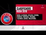 Estos son los clasificados para Rusia 2018 | Noticias con Yuriria Sierra