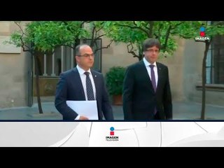 Persiguen al ex presidente catalán Carles Puigdemont | Noticias con Yuriria Sierra