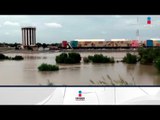 Se desbordo el río Bravo por fuertes lluvias | Noticias con Francisco Zea