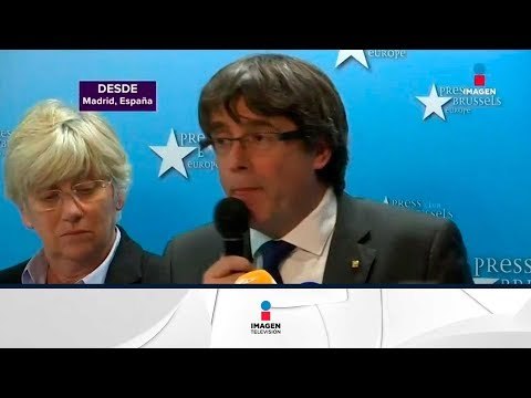 Emiten orden de arresto en contra de Carles Puigdemont | Noticias con Yuriria Sierra