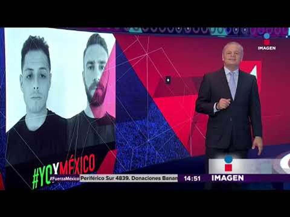 Los futbolistas que se unieron para ayudar a mexicanos tras el sismo | Noticias con Yuriria Sierra