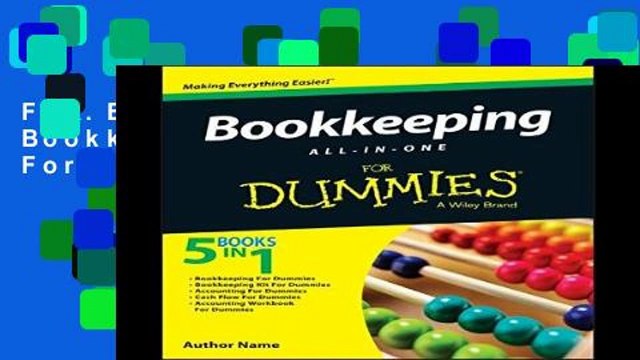 F.R.E.E [D.O.W.N.L.O.A.D] Bookkeeping All-In-One For Dummies [A.U.D.I.O.B.O.O.K]