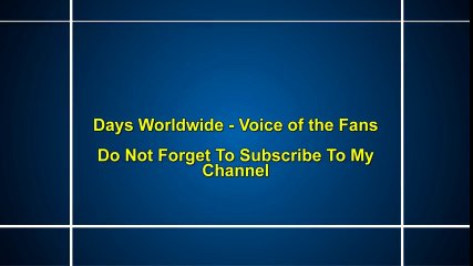 Days Spoilers: October 5 - December 31, 2018.  EJ's return plans are revealed, Sami finds EJ