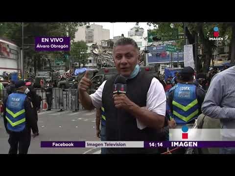 En Álvaro Obregón podrían encontrar personas vivas aún | Noticias con Yuriria Sierra
